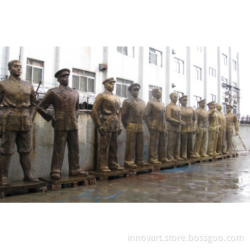 life size full body sculpture